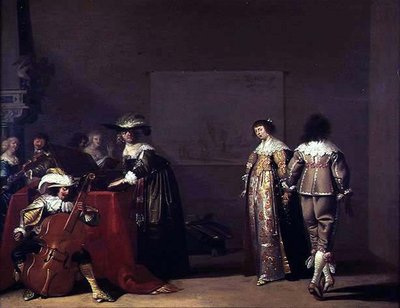 ミュージック・パーティー 作： Jacob Fransz van der Merck