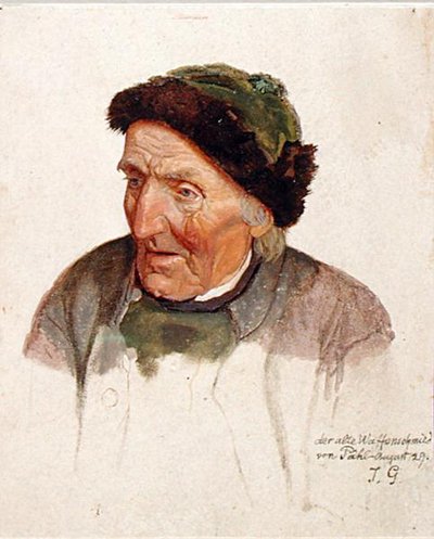 1829年、パールの古い鎧 作： Jacob Gensler