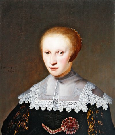 10歳半の若い女性の肖像 作： Jacob Gerritsz Cuyp