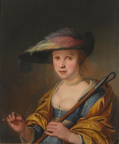 羊飼いの女性 作： Jacob Gerritsz Cuyp