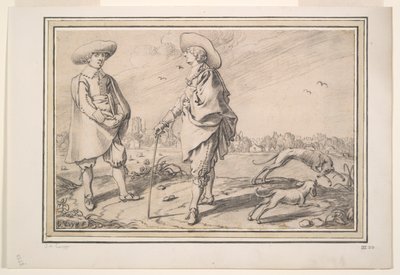 ドルドレヒト出身の 2 人の紳士の肖像 作： Jacob Gerritsz Cuyp