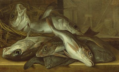 魚の静物 作： Jacob Gillig