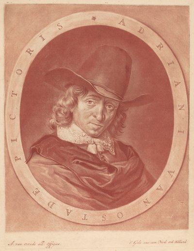 エイドリアン・ヴァン・オスタード 作： Jacob Gole after Adriaen van Ostade