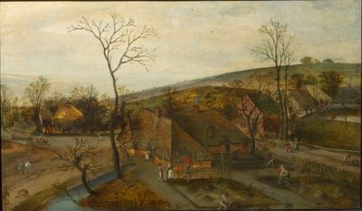 四季：春、1577年。 作： Jacob Grimmer
