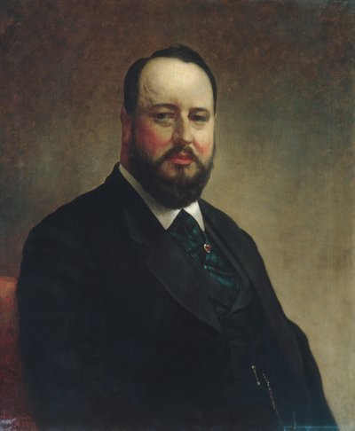 ジョセフ・W・ドレクセル、1877年。 作： Jacob Hart Lazarus