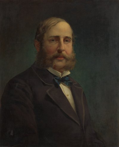 自画像、1870～80年。 作： Jacob Hart Lazarus
