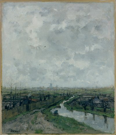 ハーグ近郊のサラダガーデン、1878年頃 作： Jacob Henricus or Hendricus Maris