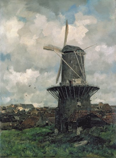 風車 作： Jacob Henricus or Hendricus Maris