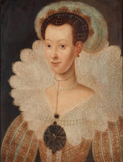 スウェーデン女王マリア・エレオノラ 作： Jacob Hoefnagel
