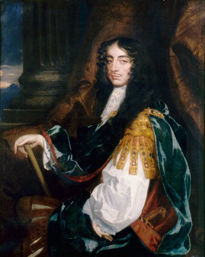 チャールズ2世の肖像 1660年頃 油彩・カンヴァス 作： Jacob Huysmans
