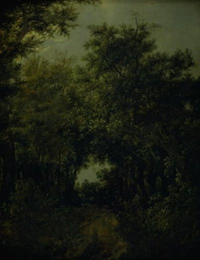 オークの森の道 作： Jacob van Ruisdael