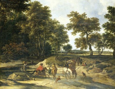 フォード 作： Jacob van Ruisdael