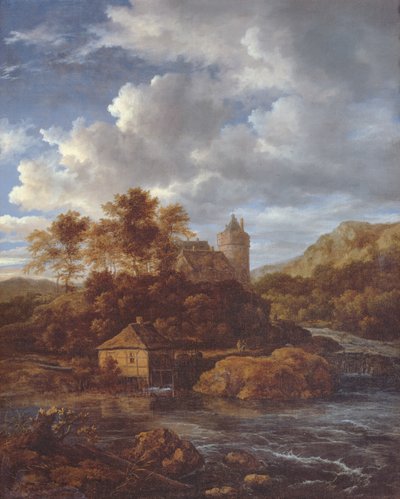 不明な画像 作： Jacob van Ruisdael