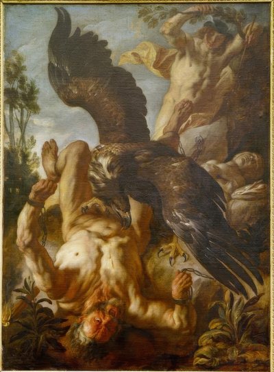 バインドされたプロメテウス 作： Jacob Jordaens