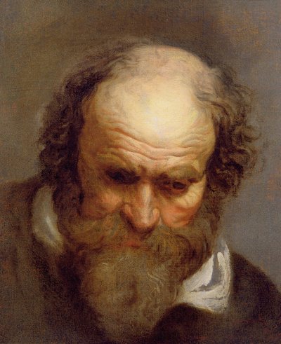 老人の頭 作： Jacob Jordaens