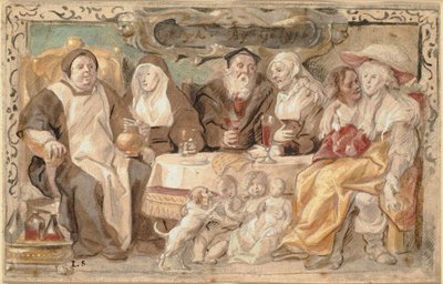 Like to Like（Gelyck By Gelyck） 作： Jacob Jordaens