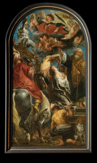 Martírio de Santa Apolônia (óleo sobre tela) 作： Jacob Jordaens