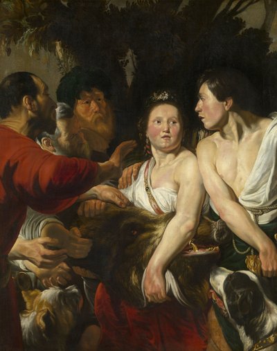 Meleager and Atalanta、1617-1618。 作： Jacob Jordaens