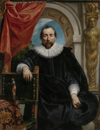 Rogier Le Witerの肖像、1635年 作： Jacob Jordaens