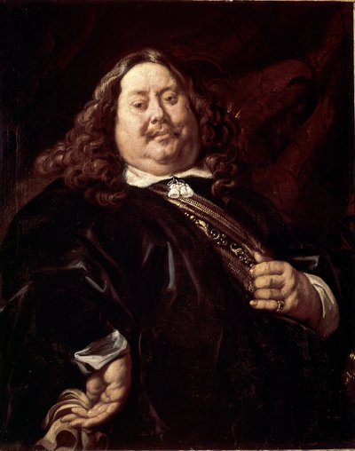 男性の肖像（ミシェル・デ・ロイターの肖像と言われていた）（油彩・キャンバス 作： Jacob Jordaens