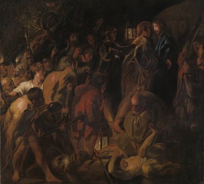 キリストの裏切り 1650年代後半 油彩・カンヴァス 作： Jacob Jordaens