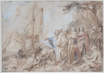 ピーターとアンドリューの召し 作： Jacob Jordaens