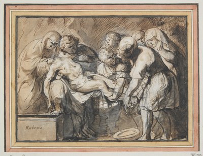 埋葬 作： Jacob Jordaens