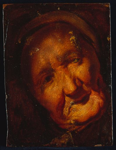 老婆の頭-スケッチ 作： Jacob Jordaens