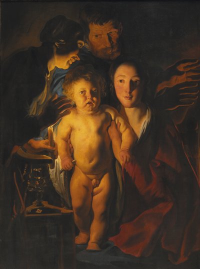 聖家族、1622年頃 作： Jacob Jordaens