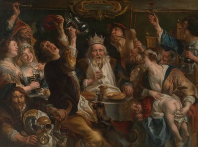 キングドリンク 作： Jacob Jordaens