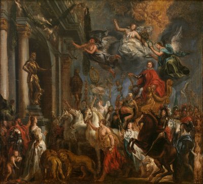 Frederik Hendrikin voitto 作： Jacob Jordaens