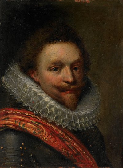 フレデリック・ヘンドリック (1584-1647)、オラニエ公の肖像 作： Jacob Lyon
