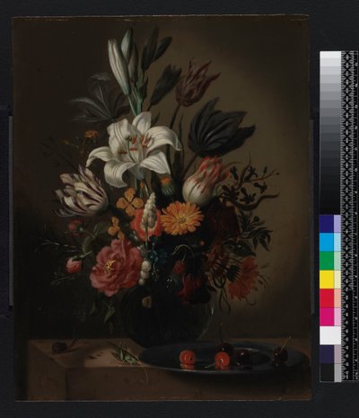 花瓶の花 作： Jacob Marellus
