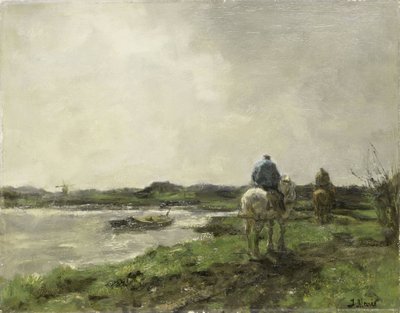 曳舟道 作： Jacob Maris