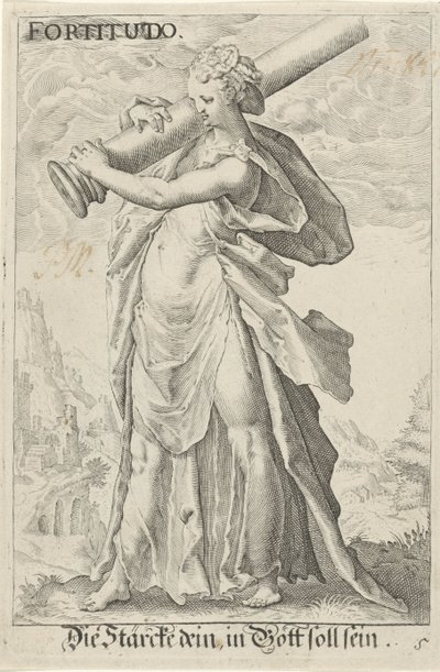 クラクト（強さ） 強さ（オブジェクトのタイトル） 作： Jacob Matham (attributed to)