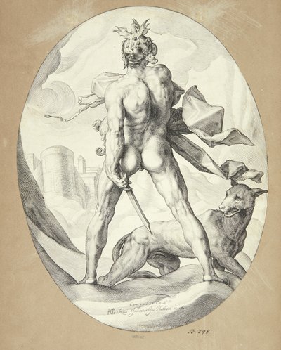 火星 作： Jacob Matham