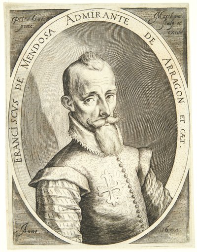 フランシスコ・メンドーサの肖像 作： Jacob Matham