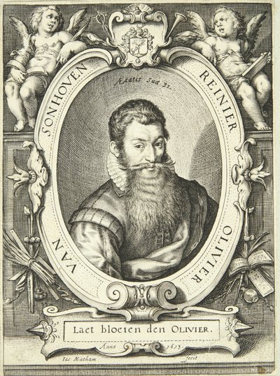 Reinier Olivier van Sonhovenの肖像 作： Jacob Matham