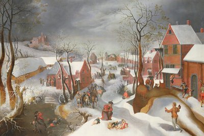 イノセントの虐殺（パネルに油彩） 作： Jacob & Mostaert Gillis (1534 98) Grimmer
