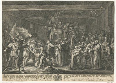 ゴルクムの殉教者、1572 年 作： Jacob Neefs