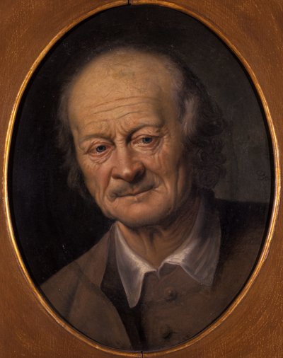老人の肖像画 作： Jacob Samuel Beck