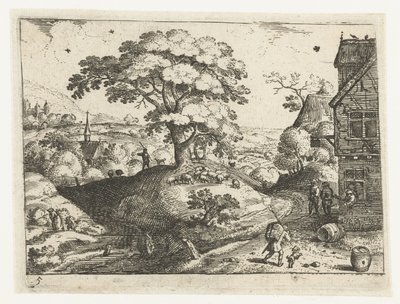 旅館で旅人がいる風景 旅人のいる六つの風景（連載タイトル） 作： Jacob Savery (I)