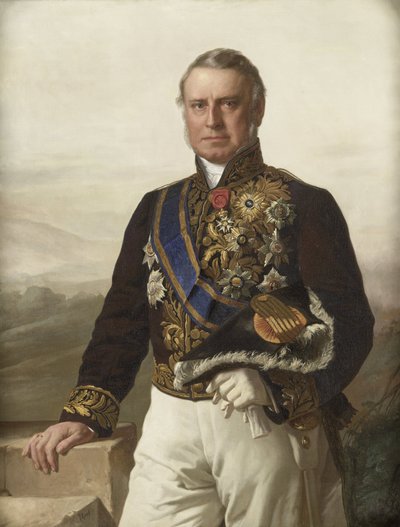 チャールズ・フェルディナンド・パユ (1803-73)。 総督 (1855-61) 作： Jacob Spoel