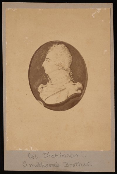 ヘンリー ルイス ディキンソンの肖像画 1771 ～ 1820 年、1805 年に撮影された 1880 年代。 作： Jacob Spornberg