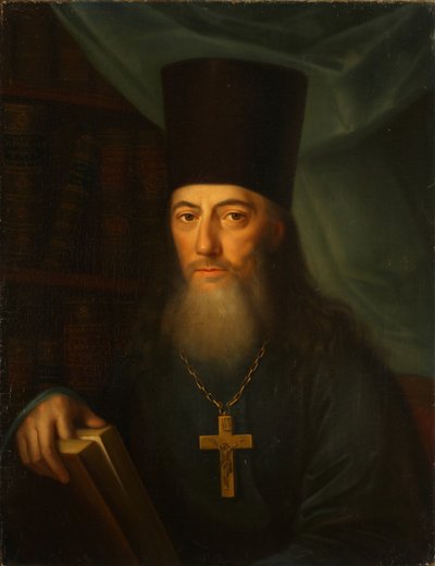 作家の肖像 Ioann Ioannovich Krasovsky 1746-1811, 1819 作： Jacob Zalessky