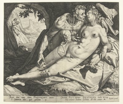 アシスのガラテア 作： Jacob de Gheyn (II)