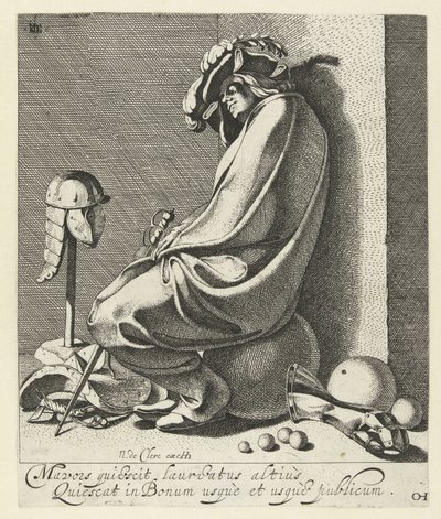 スリーピングマーズ 作： Jacob de Gheyn (III)