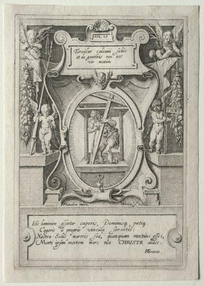 パッション・セット  タイトルページ 作： Jacob de Gheyn II