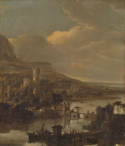 リバービュー 作： Jacob de Wet (I) (attributed to)