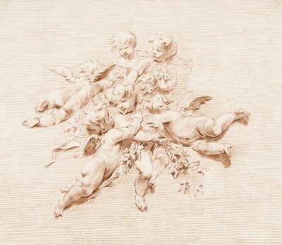 天使の集団です。 作： Jacob de Wit